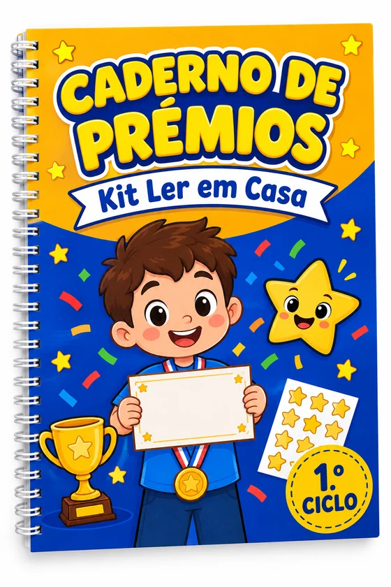 Capa: Caderno de Prémios